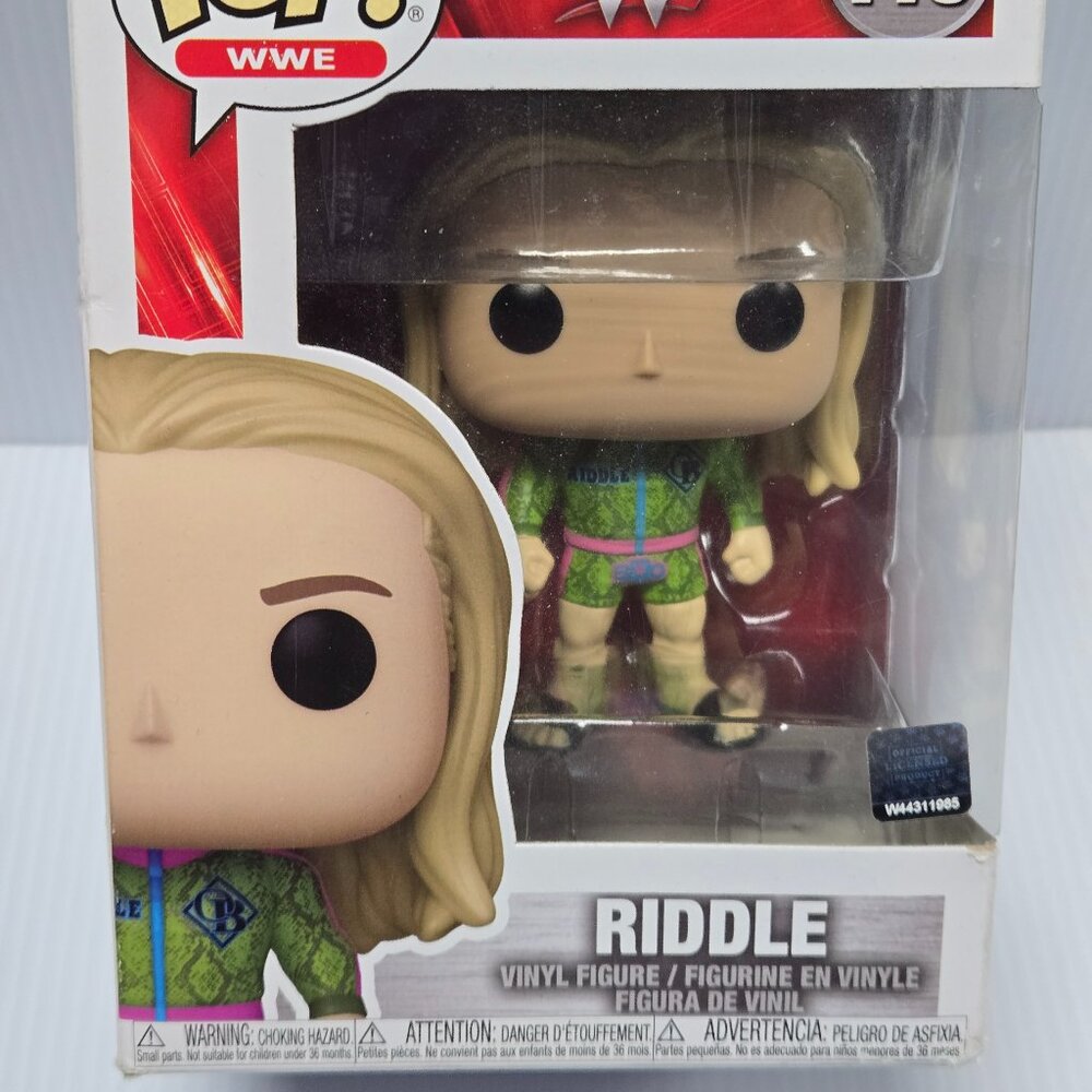 Funko - POP WWE: Riddle Brand New In Box